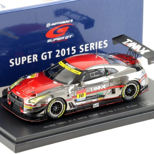1:43 Ebbro Nissan GT-R R35 Super GT300 Rd.2 Fuji Winner 2015 GAINER TANAX #10