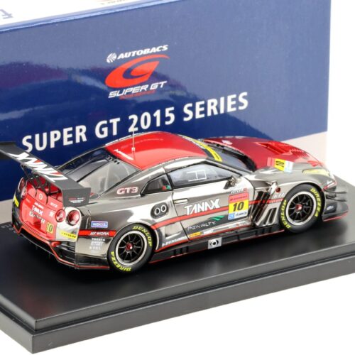 1:43 Ebbro Nissan GT-R R35 Super GT300 Rd.2 Fuji Winner 2015 GAINER TANAX #10