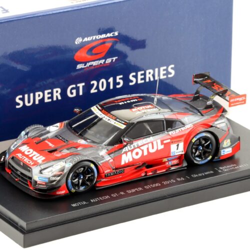1:43 Ebbro Nissan GT-R Super GT500 Rd.1 Okayama 2015 MOTUL AUTECH #1