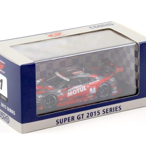 1:43 Ebbro Nissan GT-R Super GT500 Rd.1 Okayama 2015 MOTUL AUTECH #1
