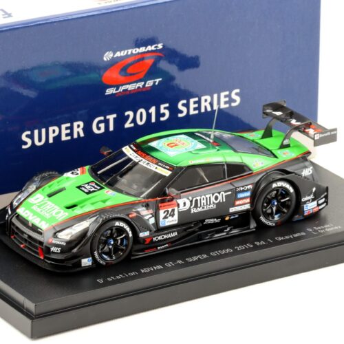 1:43 Ebbro Nissan GT-R Super GT500 Rd.1 Okayama 2015 D´station ADVAN #24