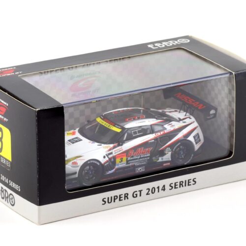 1:43 Ebbro Nissan GT-R R35 Super GT300 B-MAX NDDP 2014 #3 Hoshino/ Ordonez