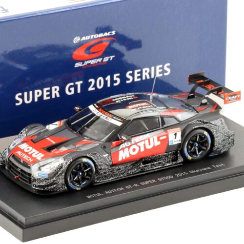 1:43 Ebbro Nissan GT-R Super GT500 Okayama Test 2015 MOTUL AUTECH #1