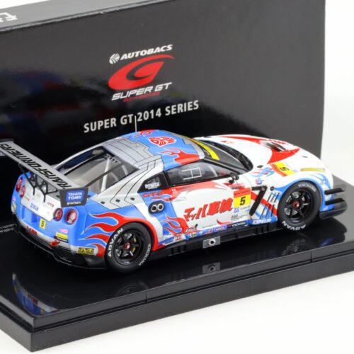 1:43 Ebbro Nissan GT-R R35 Super GT300 MACH SYAKEN 2014 with Transformers