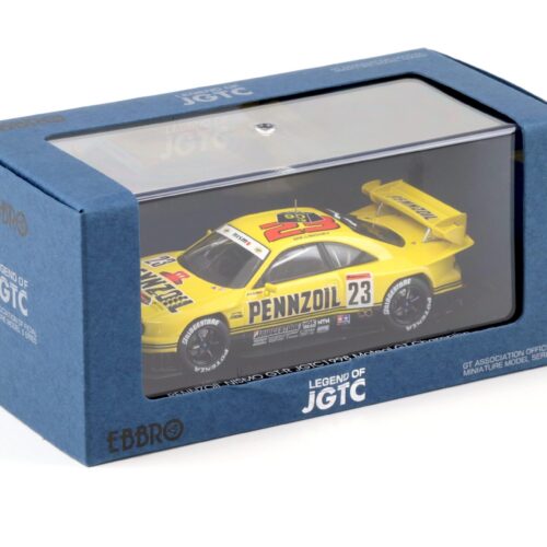1:43 Ebbro Nissan Skyline R33 PENNZOIL NISMO GT-R JGTC 1998 HDF #23 yellow