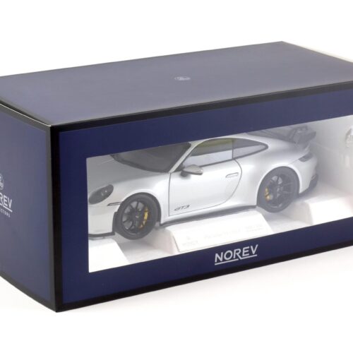 1:18 Norev Porsche 911 (992) GT3 Coupe silver metallic 2021 - Limited 300 pcs.