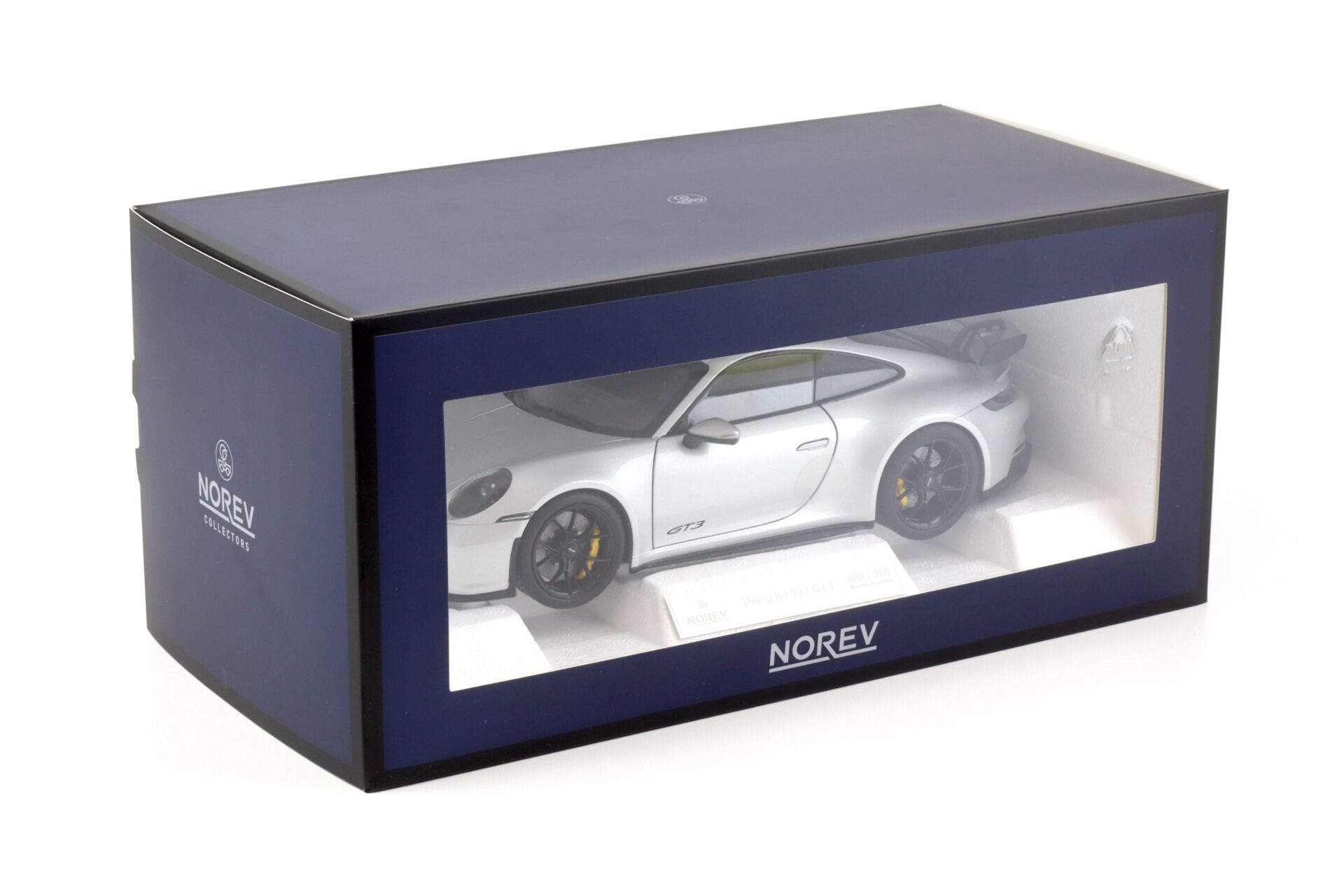 1:18 Norev Porsche 911 (992) GT3 Coupe silver metallic 2021 - Limited 300 pcs.