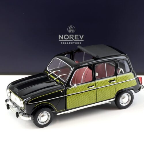 1:18 Norev Renault 4 Parisienne 1963 black / yellow - Limited 200 pcs.