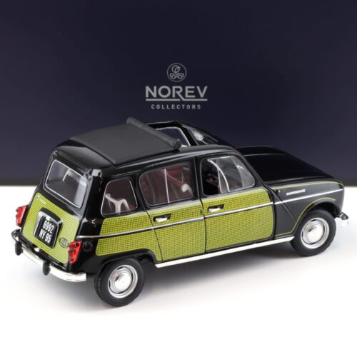 1:18 Norev Renault 4 Parisienne 1963 black / yellow - Limited 200 pcs.
