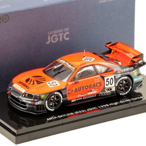 1:43 Ebbro Nissan Skyline R33 ARTA Skyline #50 JGTC 1998 HDF orange/black