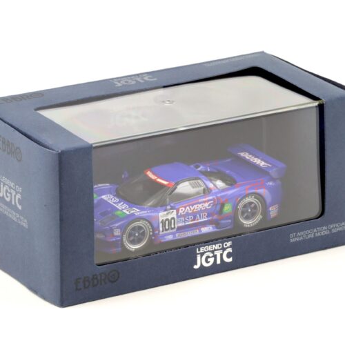 1:43 Ebbro Honda NSX RAYBRIG NSX #100 JGTC 1997 blue Kunimitsu/ Akira - Image 3