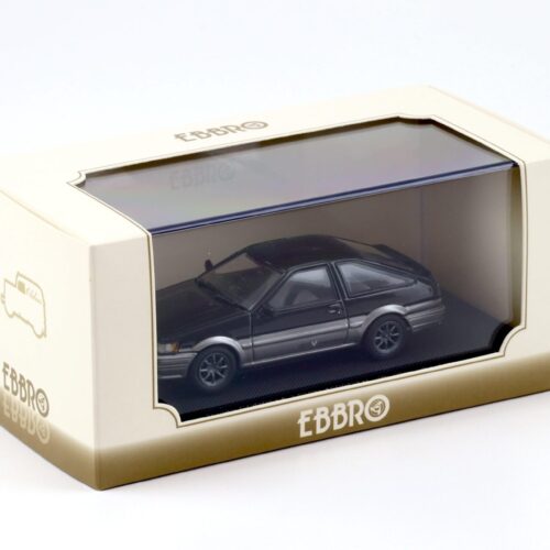 1:43 Ebbro Toyota Corolla Levin 1600 GTV with alloy wheel black/silver