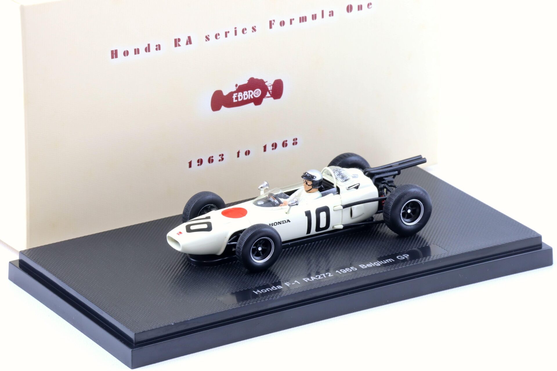1:43 Ebbro Honda F-1 RA272 Belgium GP 1965 R.Ginther #10