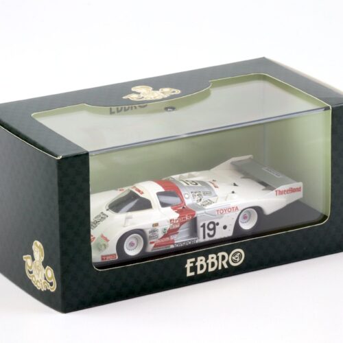 1:43 Ebbro Toyota TOMÂ´S 83C Riverside 1984 Hoshino/ Sekiya #19 white