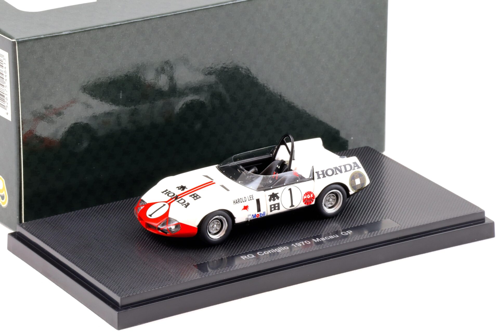 1:43 Ebbro Honda RQ Coniglio 1970 Macau GP #1 Harold Lee
