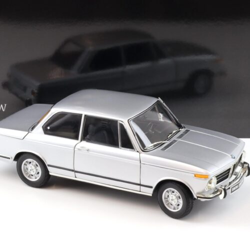 1:18 Kyosho BMW 2002 Tii 1972 silver 08543S
