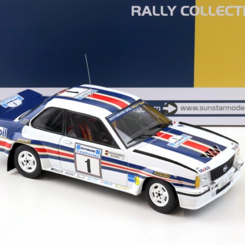 1:18 Sun Star Opel Ascona 400 Rally 2nd Rothmans Acropolis 1982 World Champ Röhrl/ Geistdörfer