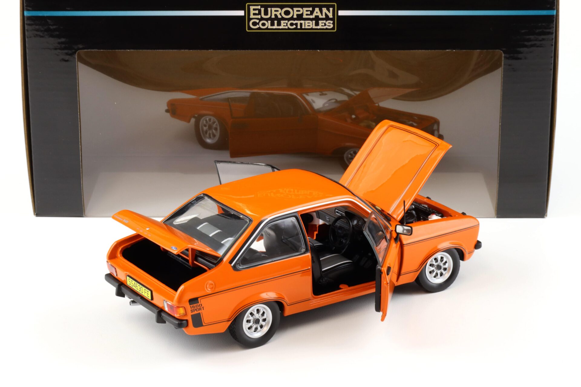 1:18 Sun Star Ford Escort MKII Sport 1975 Signal orange