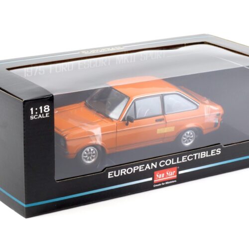 1:18 Sun Star Ford Escort MKII Sport 1975 Signal orange