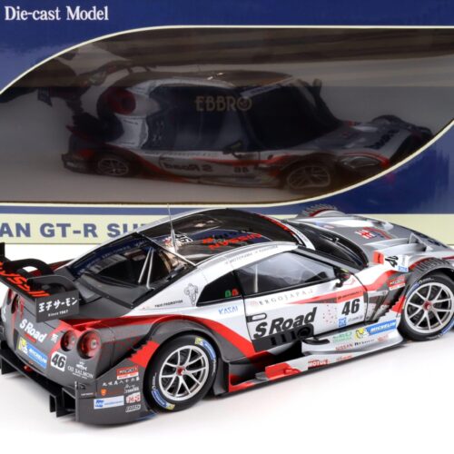 1:18 Ebbro Nissan GT-R Super GT500 2015 Rd.3 Thailand Winner S Road MOLA #46