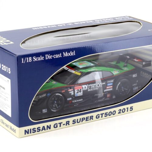 1:18 Ebbro Nissan GT-R Super GT500 2015 Rd.4 Fuji Winner D´station ADVAN #24