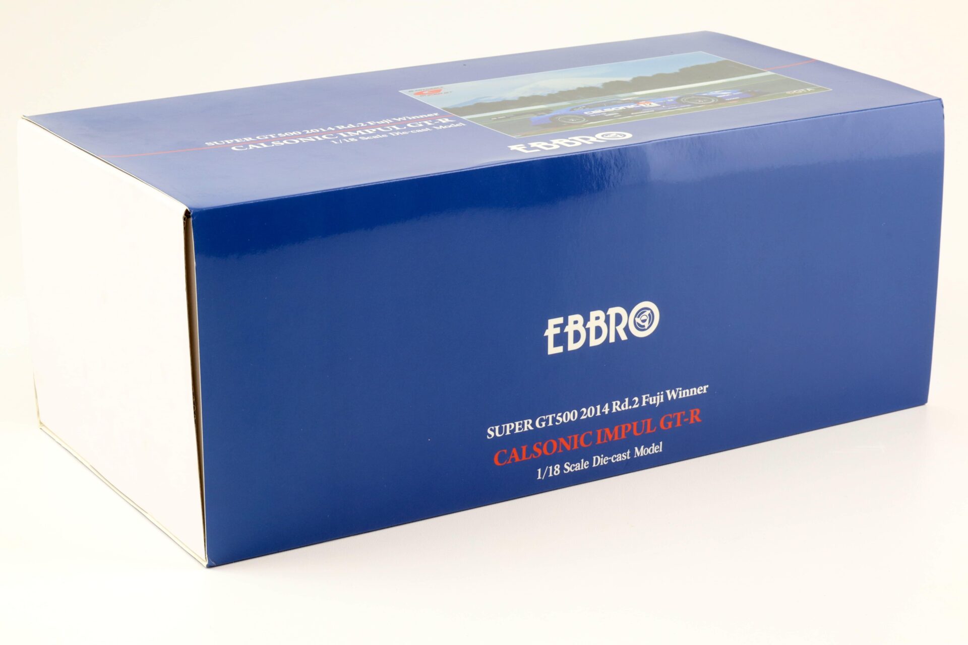 1:18 Ebbro Nissan GT-R Super GT500 2014 Rd.2 Fuji Winner CALSONIC IMPUL #12