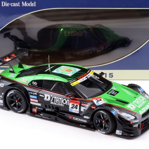 1:18 Ebbro Nissan GT-R Super GT500 2015 Rd.4 Fuji Winner D´station ADVAN #24
