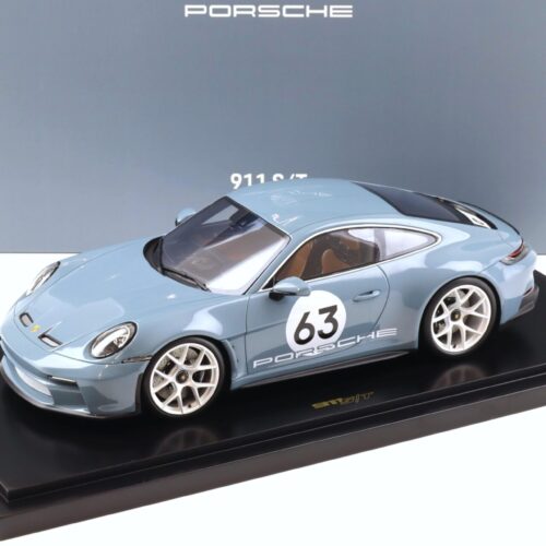 1:18 Spark Porsche 911 (992) S/T Coupe Heritage Design #62 shore blue WAP DEALER
