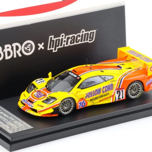 1:43 Ebbro x HPI Racing McLaren F1 GTR 2001 JGTC #21 Hattori/ Hitotsuyama