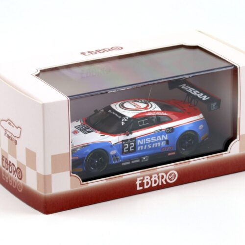1:43 Ebbro Nissan GT-R NISMO GT3 Blancpain Endurance Series 2015 #22 Pla/ Strauss