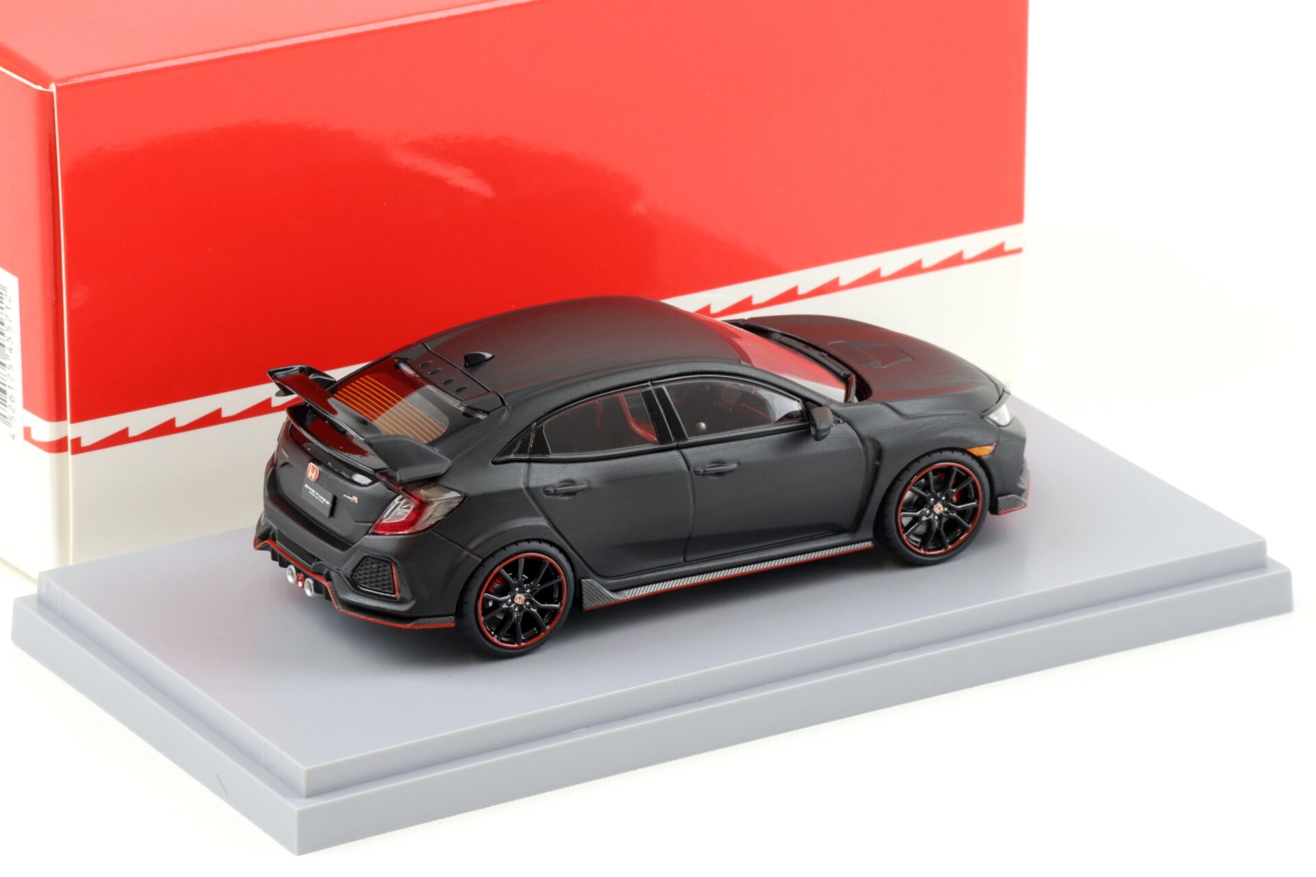 1:43 Ebbro Honda Civic Type R 2017 Prototype matt black
