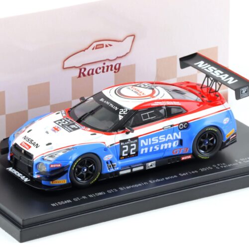 1:43 Ebbro Nissan GT-R NISMO GT3 Blancpain Endurance Series 2015 #22 Pla/ Strauss
