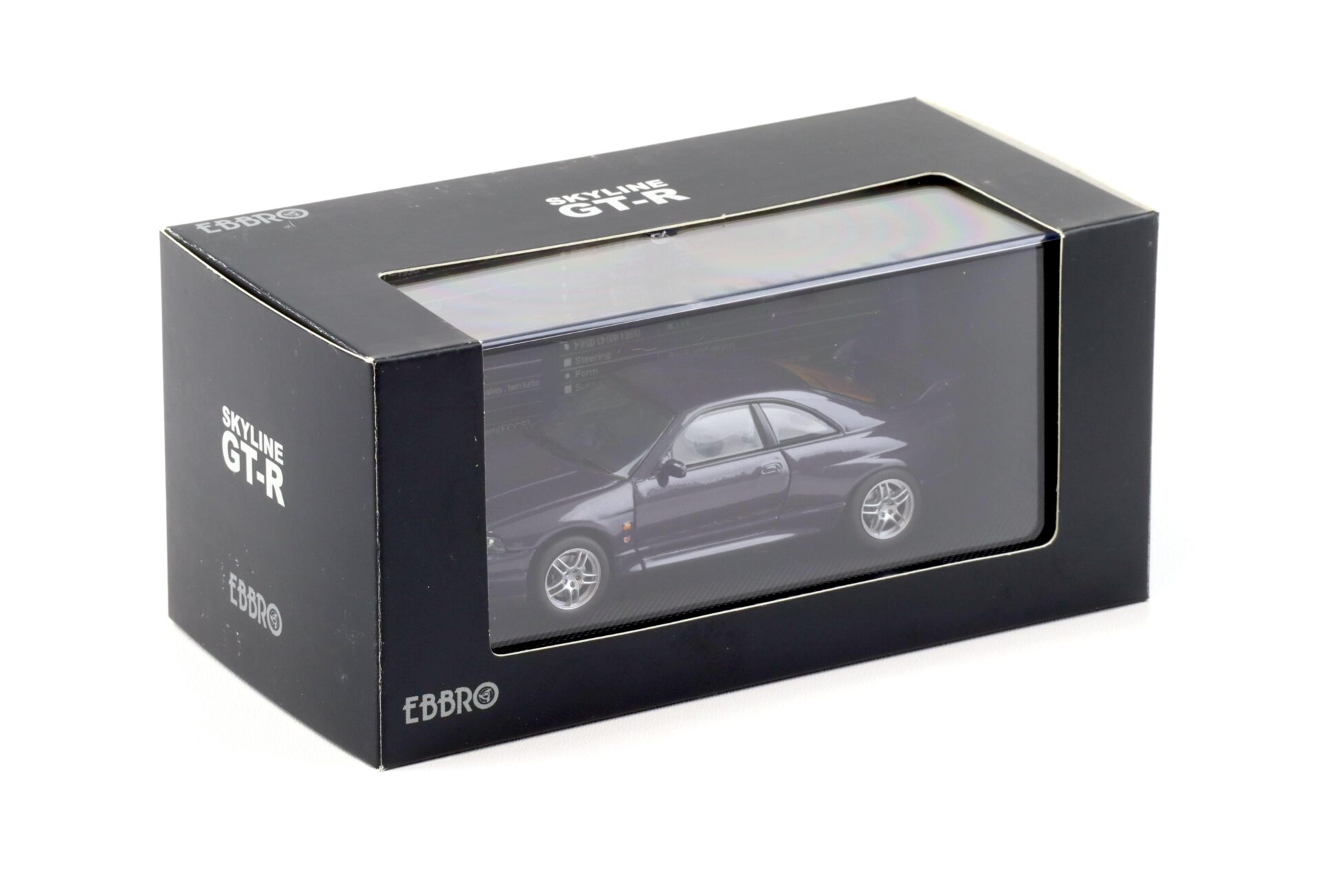 1:43 Ebbro Nissan Skyline GT-R (R33) Vspec 1995 purple