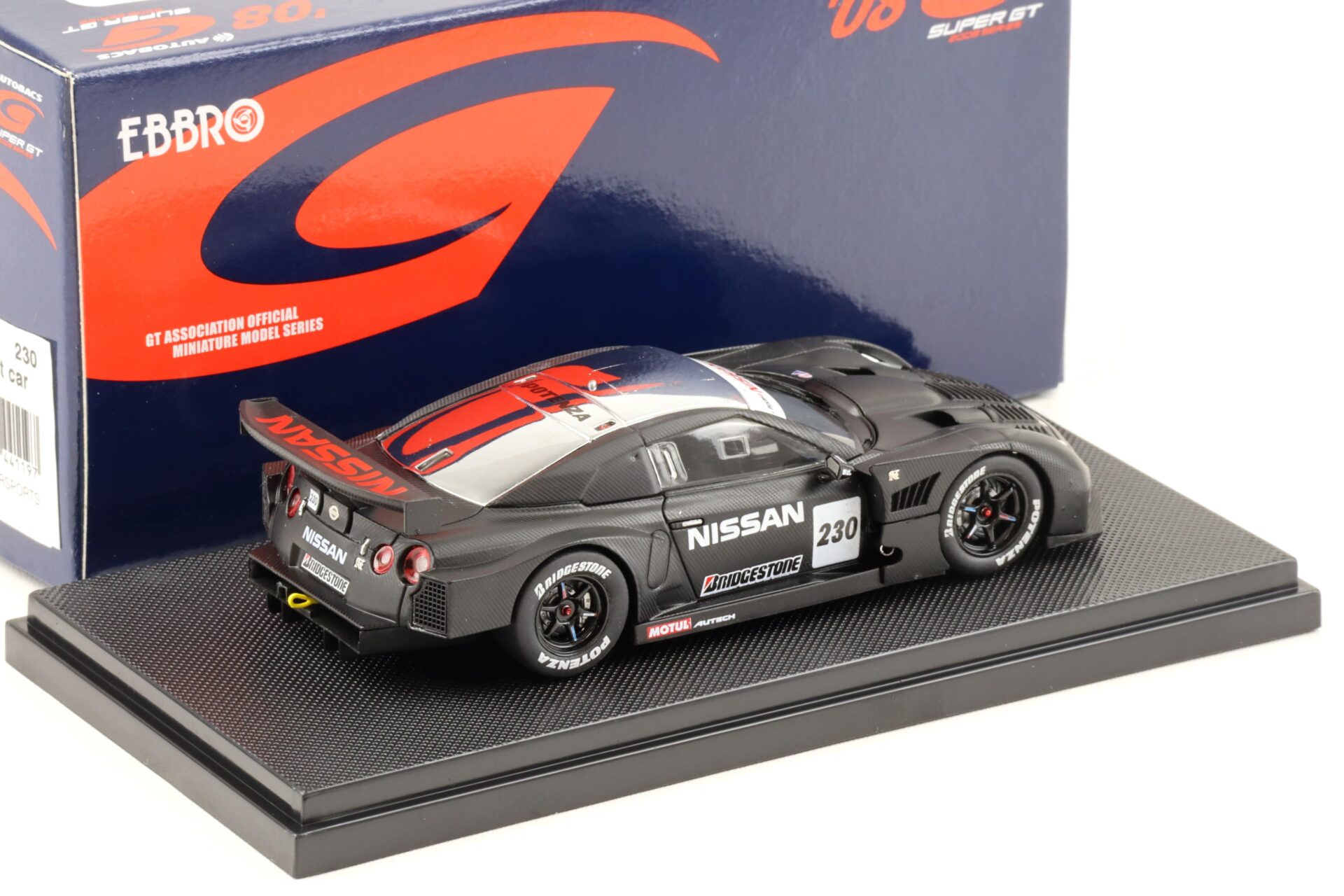 1:43 Ebbro Nissan GT-R Super GT500 Nismo GT-R Test Car LDF March 26/27 Fuji