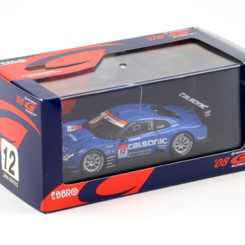1:43 Ebbro Nissan GT-R Super GT500 CALSONIC IMPUL 2008 #12 Matsuda/ Phillipe
