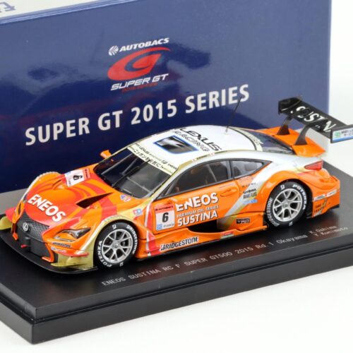 1:43 Ebbro Lexus RC F Super GT500 Rd.1 Okayama 2015 ENEOS SUSTINA #6 Oshima