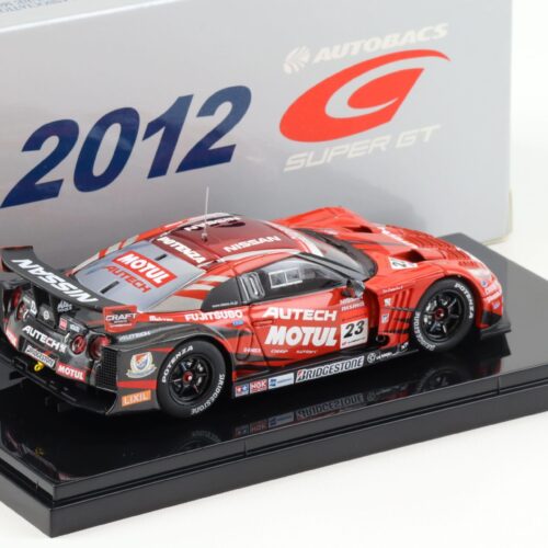1:43 Ebbro Nissan GT-R Super GT500 MOTUL AUTECH GT-R 2012 #23 Motoyama/ Krumm