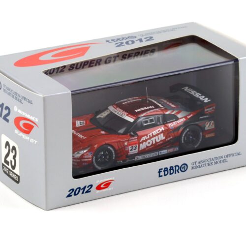 1:43 Ebbro Nissan GT-R Super GT500 MOTUL AUTECH GT-R 2012 #23 Motoyama/ Krumm