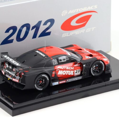 1:43 Ebbro Nissan GT-R Super GT500 MOTUL AUTECH GT-R #23 Okayama Test 2012