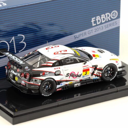 1:43 Ebbro Nissan GT-R R35 Super GT300 S Road NDDP GT-R 2013 #3 Hoshino/ Sasaki