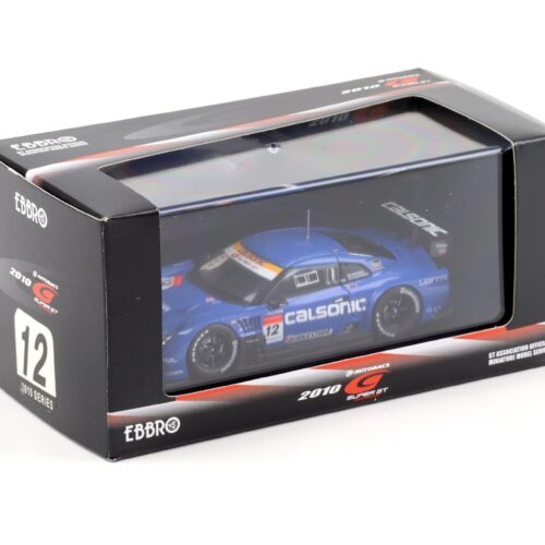 1:43 Ebbro Nissan GT-R Super GT500 Calsonic Impul 2010 Rd.3 Fuji #12 Matsuda