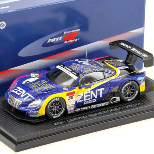 1:43 Ebbro Lexus SC430 Super GT500 ZENT CERUMO SC430 2011 #38 Tachikawa