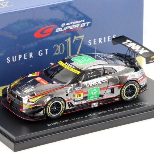 1:43 Ebbro Nissan GT-R Super GT300 GAINER TANAX triple a GT-R 2017 Tomita #10