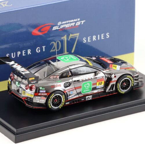1:43 Ebbro Nissan GT-R Super GT300 GAINER TANAX triple a GT-R 2017 Tomita #10