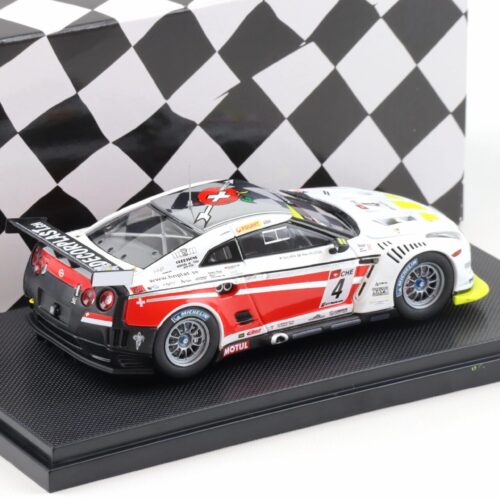 1:43 Ebbro Nissan GT-R GT1 Swiss Racing Team 2010 #4 Nilsson/ Ara
