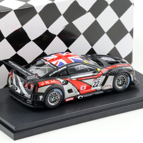 1:43 Ebbro Nissan GT-R GT1 2011 JRM Racing #22 Dumbreck/ Westbrook