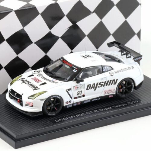 1:43 Ebbro Nissan Nismo GT-R Daishin R35 Super Taikyu 2010 Fuji #81 Ohyagi/ Aoki