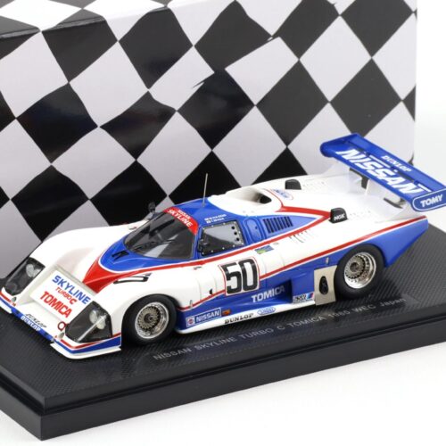 1:43 Ebbro Nissan Skyline Turbo C Tomica 1985 WEC Japan #50 Hasemi/ Wada
