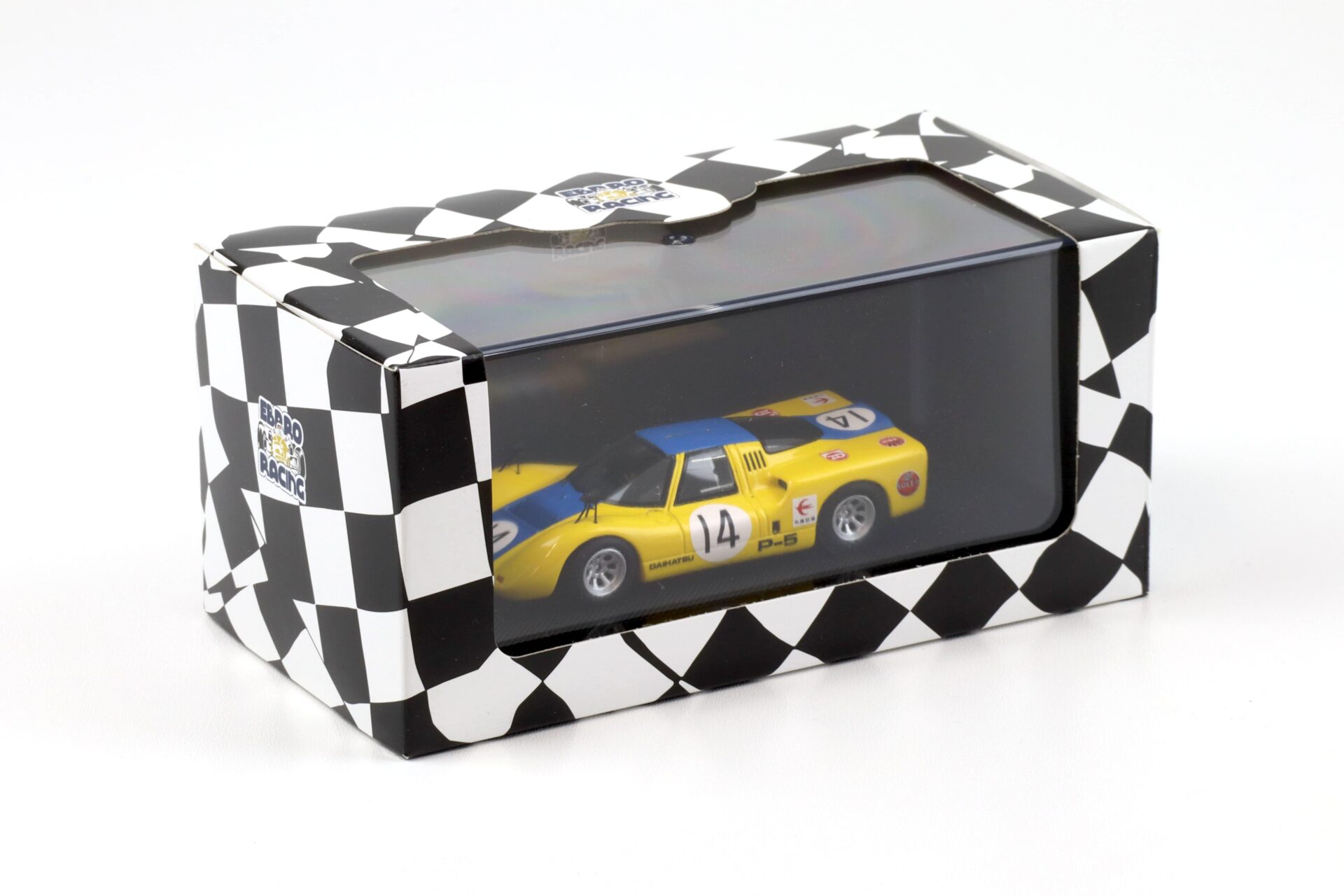 1:43 Ebbro Daihatsu P-5 Japan GP 1968 #14 yellow/ blue