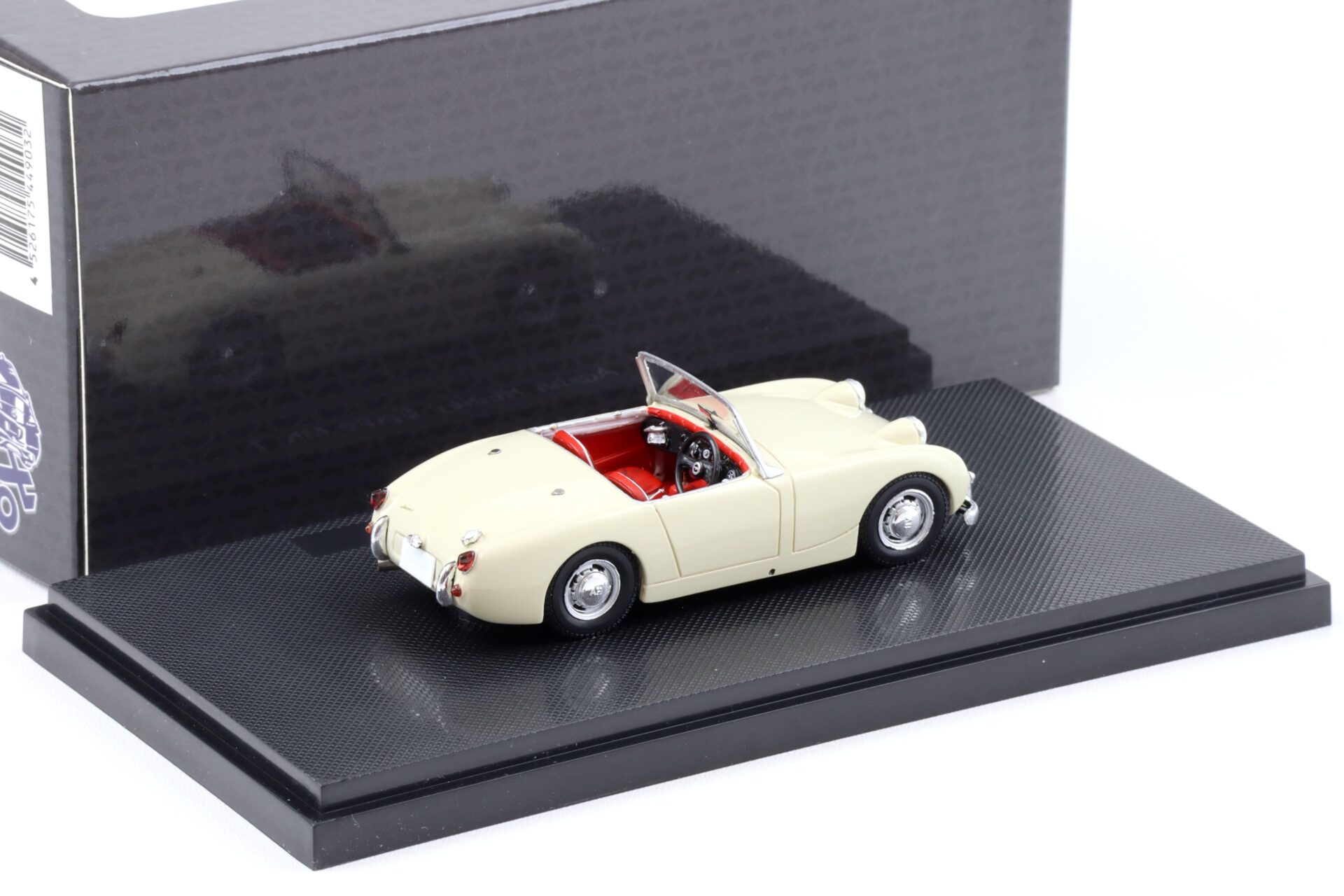1:43 Ebbro Austin Healey Sprite MK.1 Roadster 1958 white